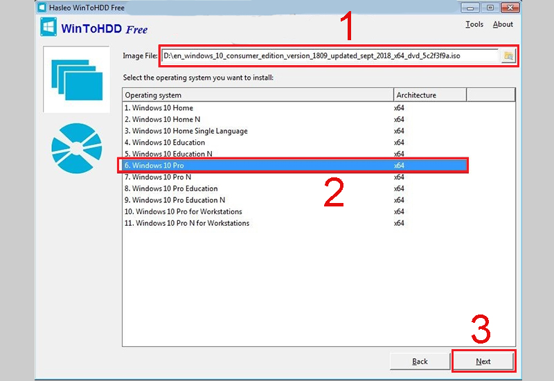 Cài Win từ xa bằng WinToHDD